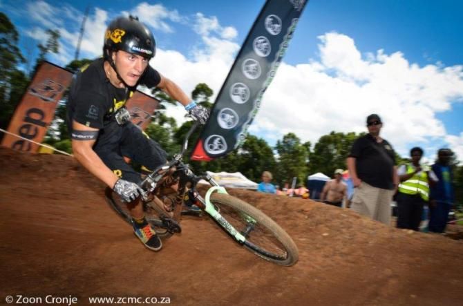 Pump track action at the Cyclefest