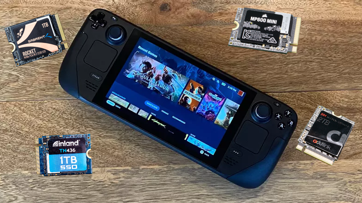 The Best SSD For The Steam Deck In 2024 Fast NVMe Drives For Gaming On 