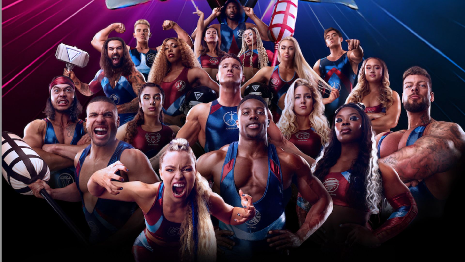 an image of the gladiator cast who will be taking part on the tour