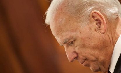 Vice President Joe Biden told "Meet the Press" on Sunday that he is "absolutely comfortable" with gay marriage, prompting the Obama administration to walk back Biden's comments.