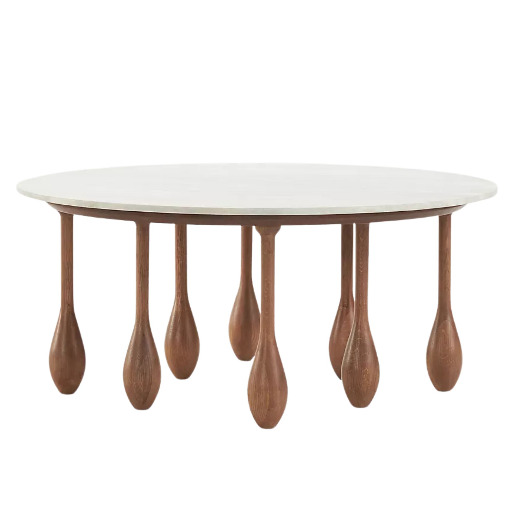 Anthropologie x LALA Reimagined, Round Marble Coffee Table