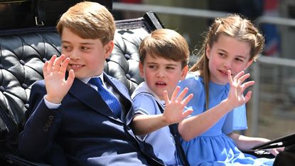 The event Prince George, Charlotte and Louis could attend explained. Seen here in the Jubilee carriage procession