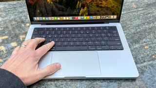 MacBook Pro 14-inch M3 keyboard