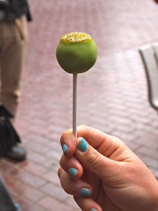 An energising lollipop cake snack came courtesy of Pop Bakery