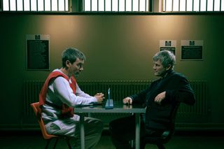 Caleb visits Cain Dingle in prison