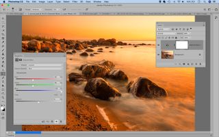 Photoshop white balance and Channel Mixer