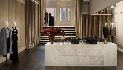 Victoria Beckham New York Store SoHo interior