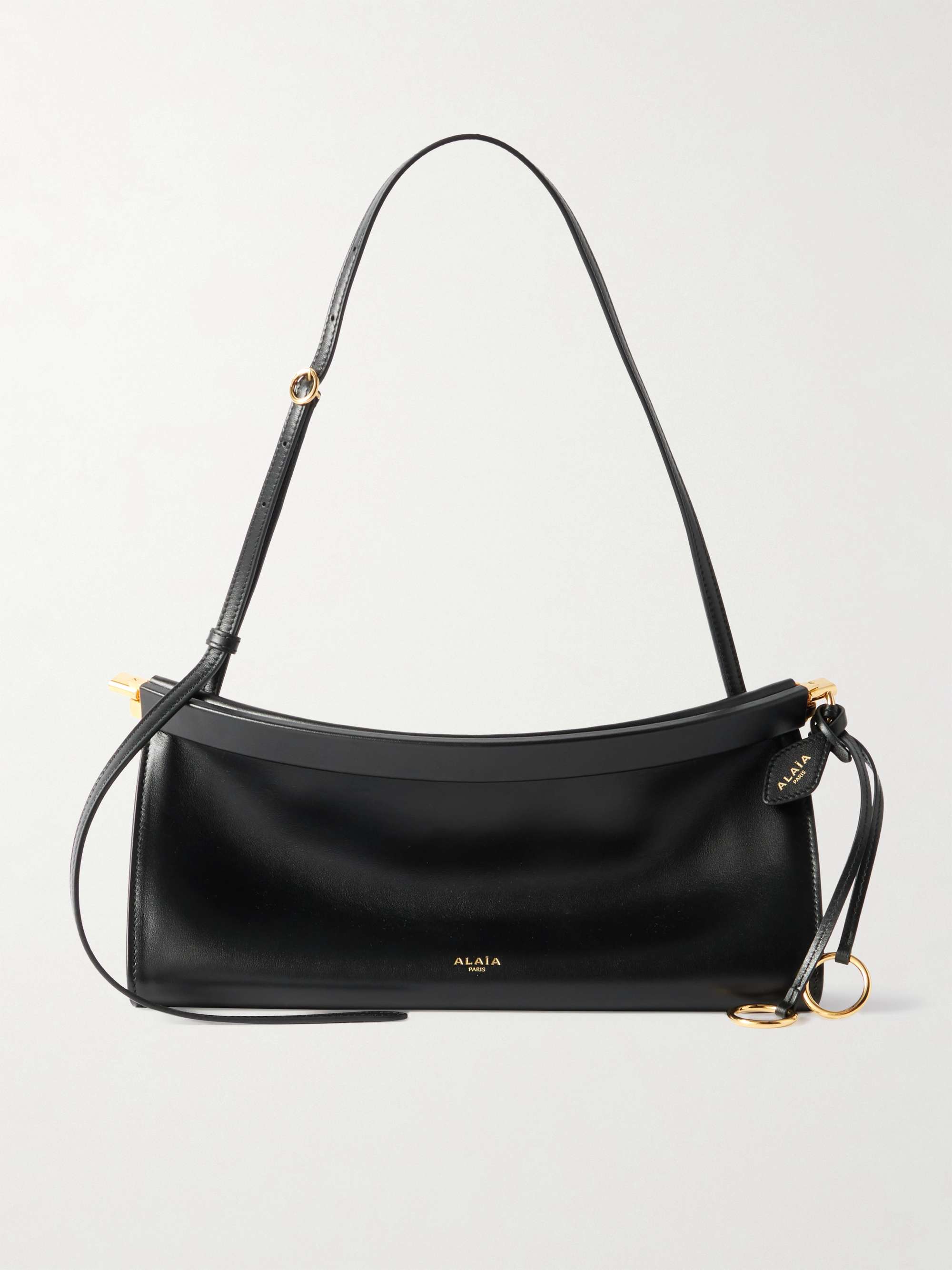 Click E/w Medium Leather Shoulder Bag