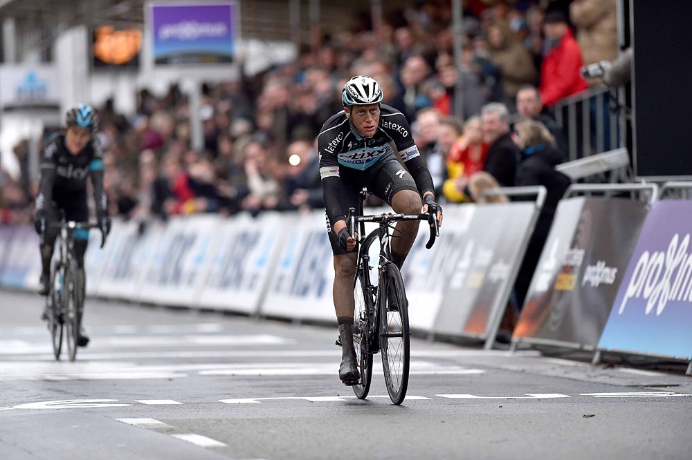 Niki Terpstra (Etixx-QuickStep) takes second place