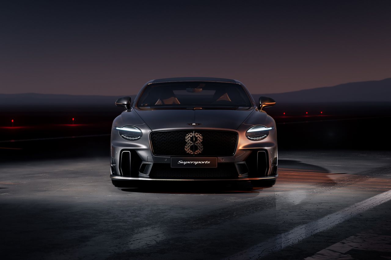 The new Bentley Supersports, looking gothic and cool