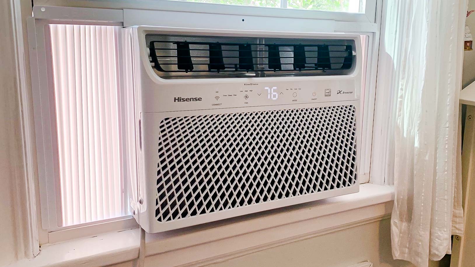 Hisense Smart Window Air Conditioner in Window