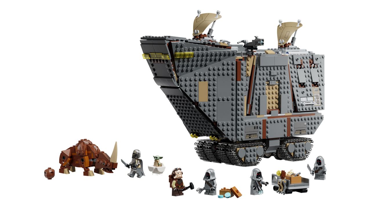 Lego Star Wars Offworld Sandcrawler and Mudhorn set