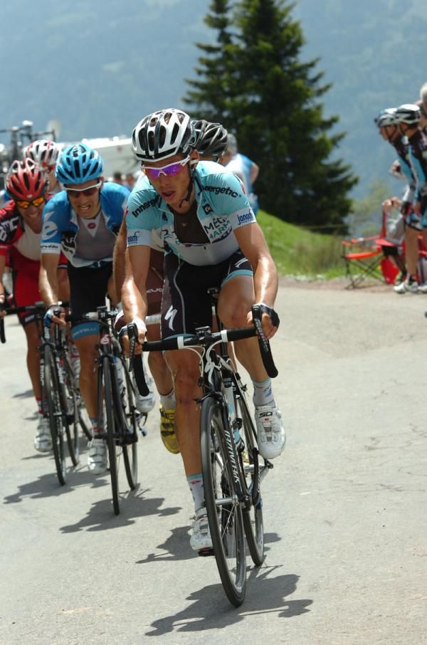 Tony Martin (Omega-Pharma QuickStep) was dropped on the Joux Plane