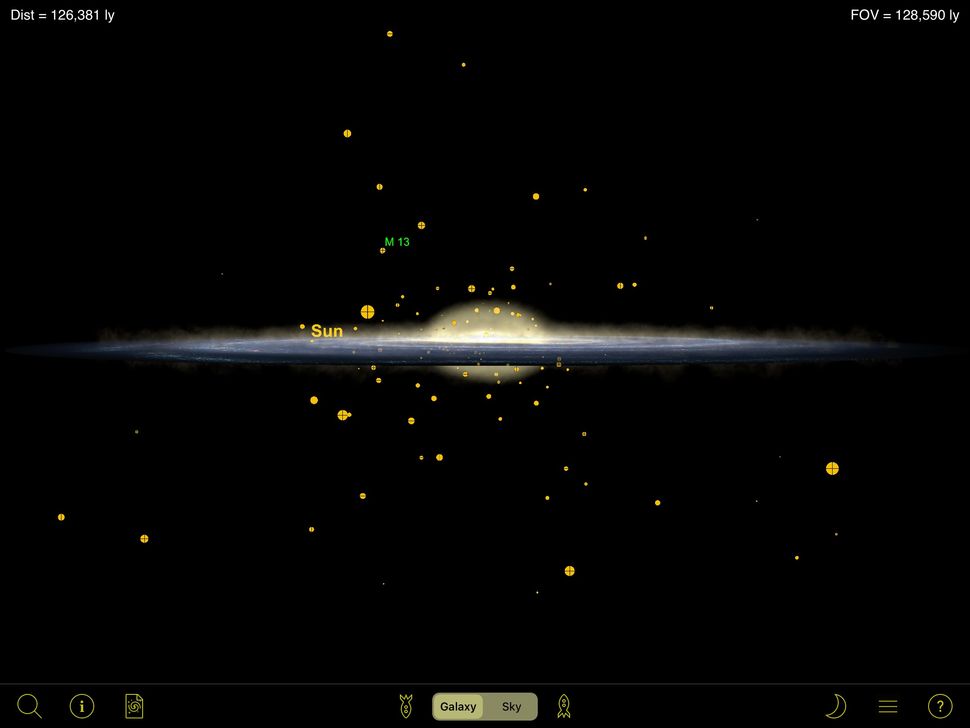 Mobile astronomy: Put the Milky Way in your pocket with 'Our Galaxy' smartphone app