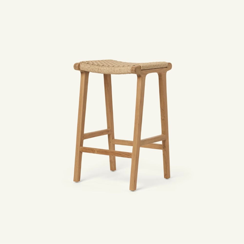 Counter Stool in All-Weather Rattan