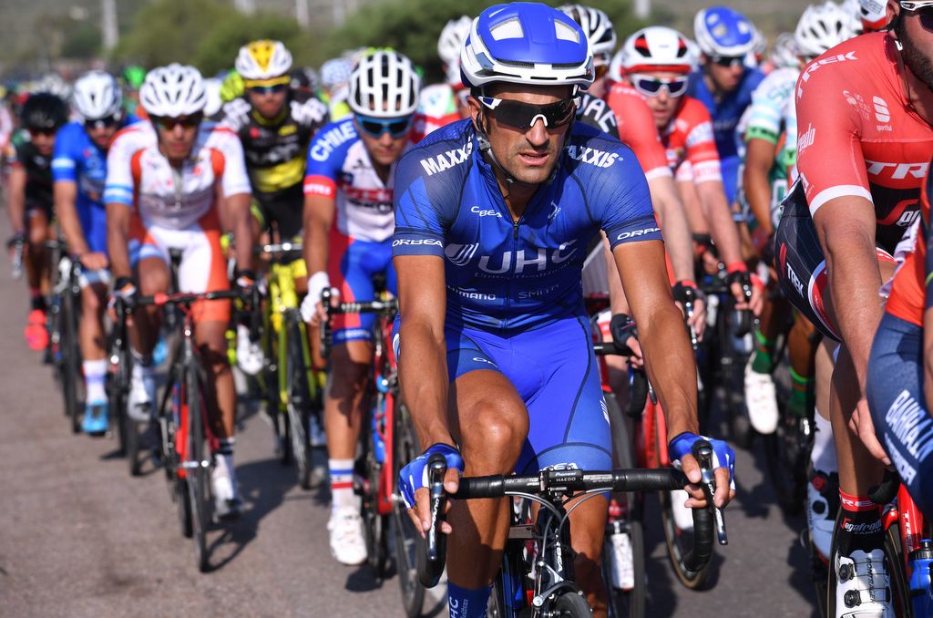 UnitedHealthcare'sLucas Sebasti&aacute;n Haedo riding in the bunch