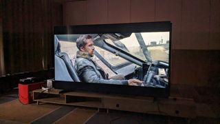 blade runner: 2049 on TCL C805 98-inch