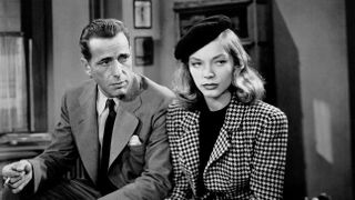 Humphrey Bogart and Lauren Bacall in The Big Sleep