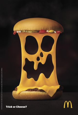 A print ad for McDonald's.