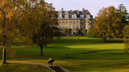 Gleneagles hotel and golf course.