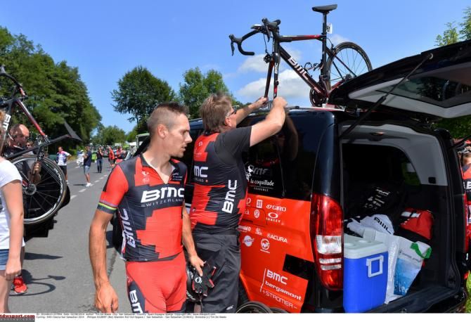 BMC's Philippe Gilbert was a DNF today