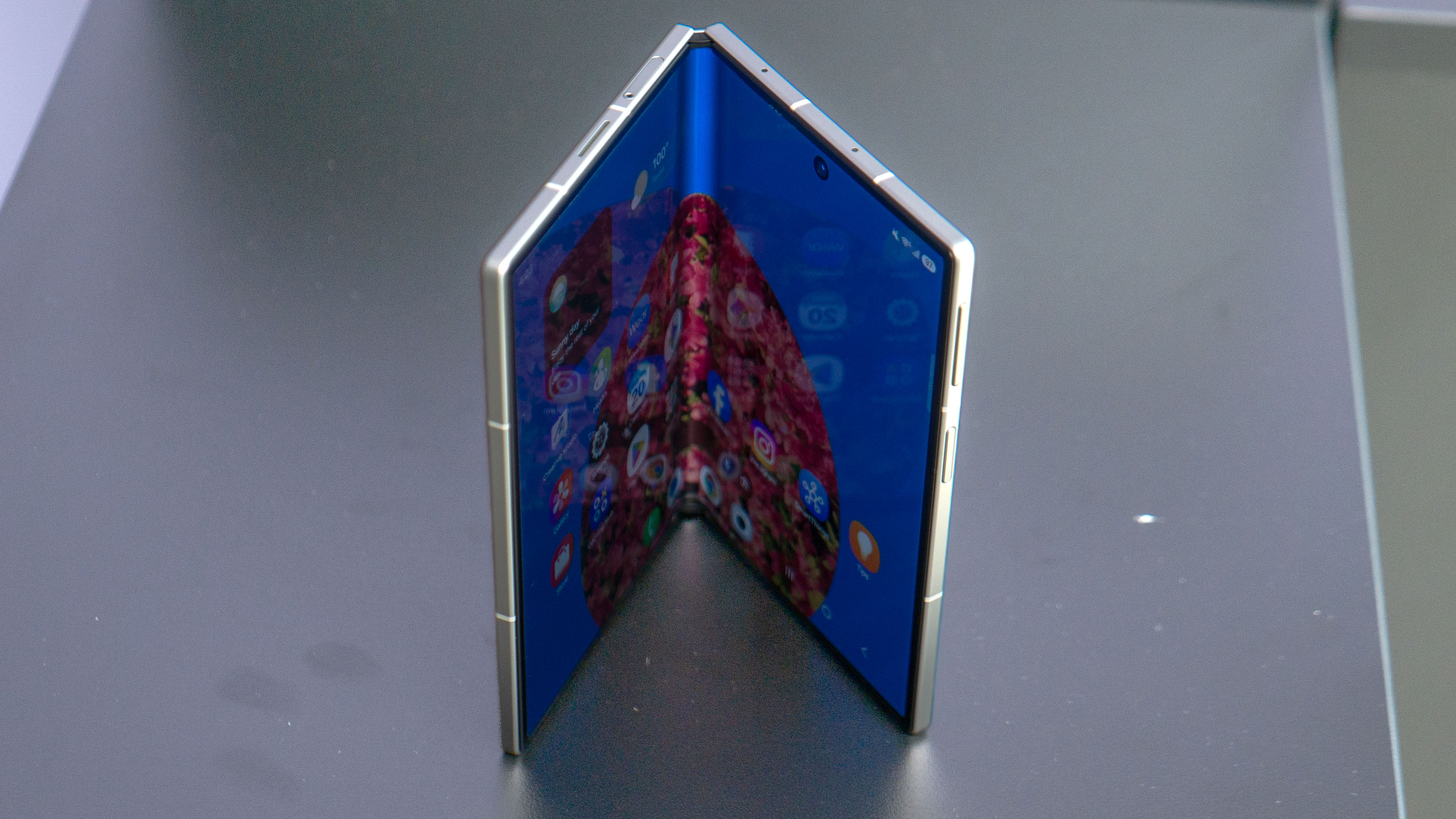 Galaxy Z Fold 8 shown in hand