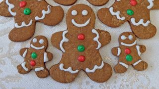 Gingerbread cookies for dogs