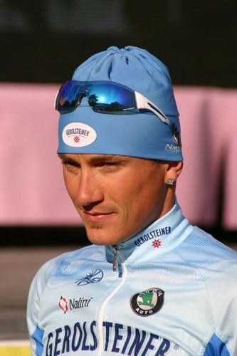 David Kopp (Gerolsteiner) ended his day in the hospital.