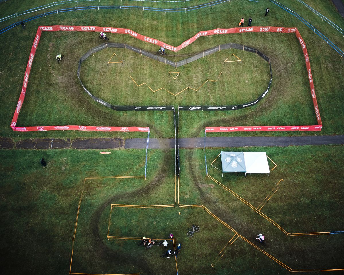The Kings CX course at Kingswood Park in Mason, Ohio