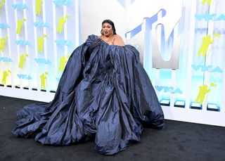 Lizzo attends the 2022 MTV Video Music Awards at Prudential Center on August 28, 2022 in Newark, New Jersey.