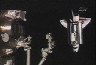 Home Improvement Crew Arrives at Space Station