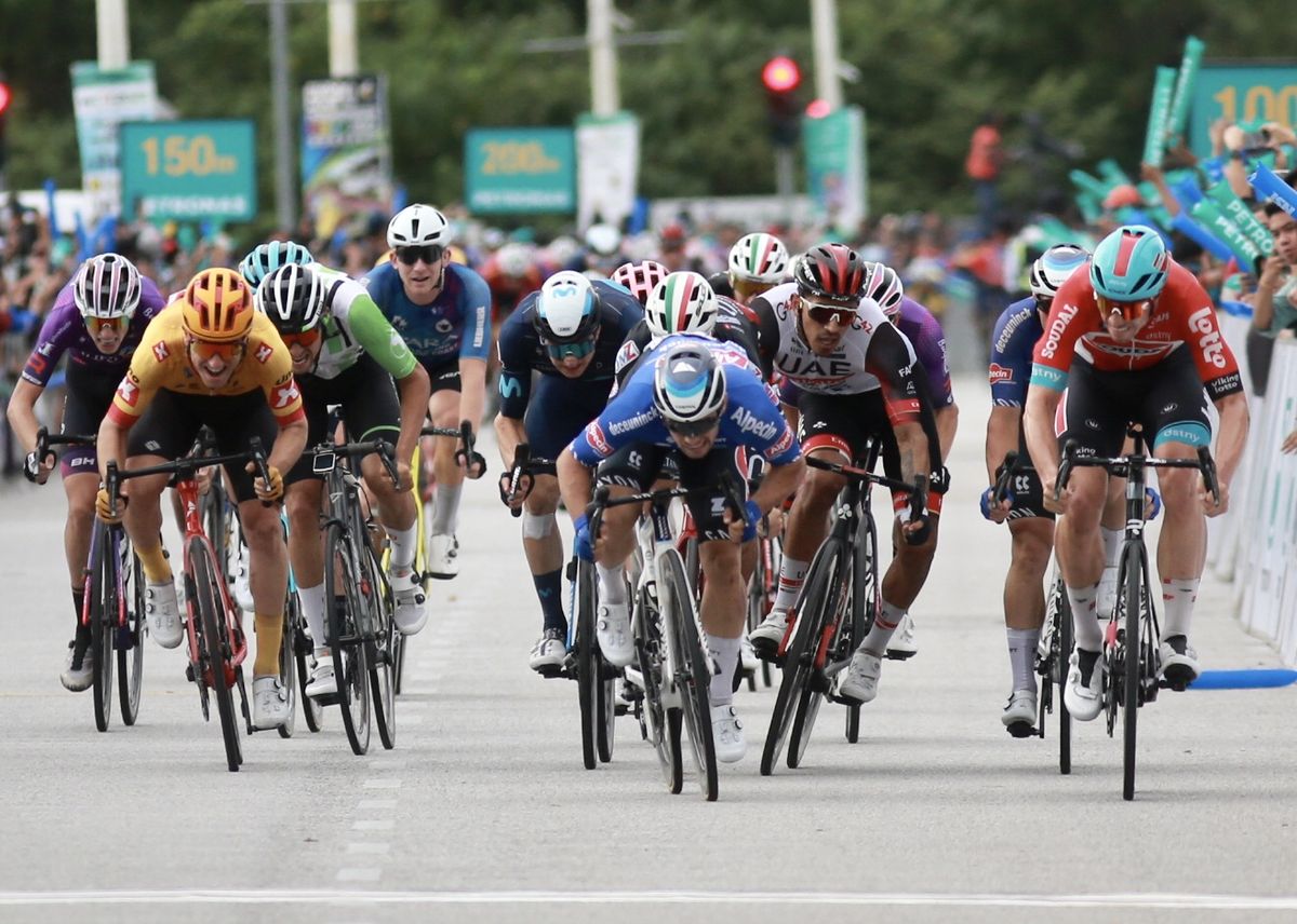 Stage 4 of Le Tour de Langkawi 2022 from Sabak Bernam to Meru Raya