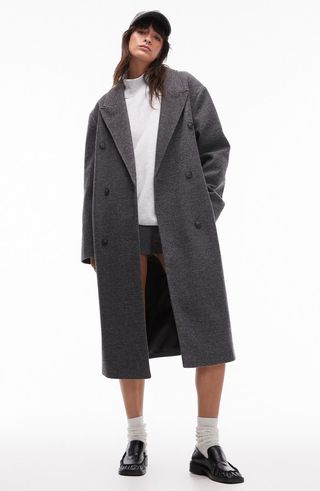 Oversize Double Breasted Coat