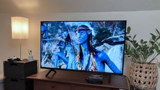 Avatar playing on a Sony Bravia 3 LED TV