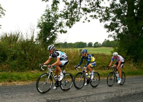 The day's breakaway at work in Denmark