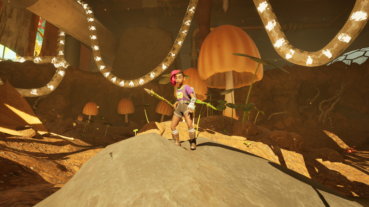 Screenshot of Grounded 2 on ASUS ROG Ally X.