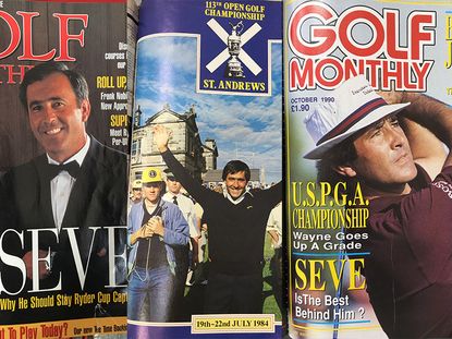Classic Seve Ballesteros Golf Monthly Covers