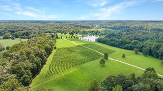 Vast garden in Virginia belonging to one of the world's most expensive houses