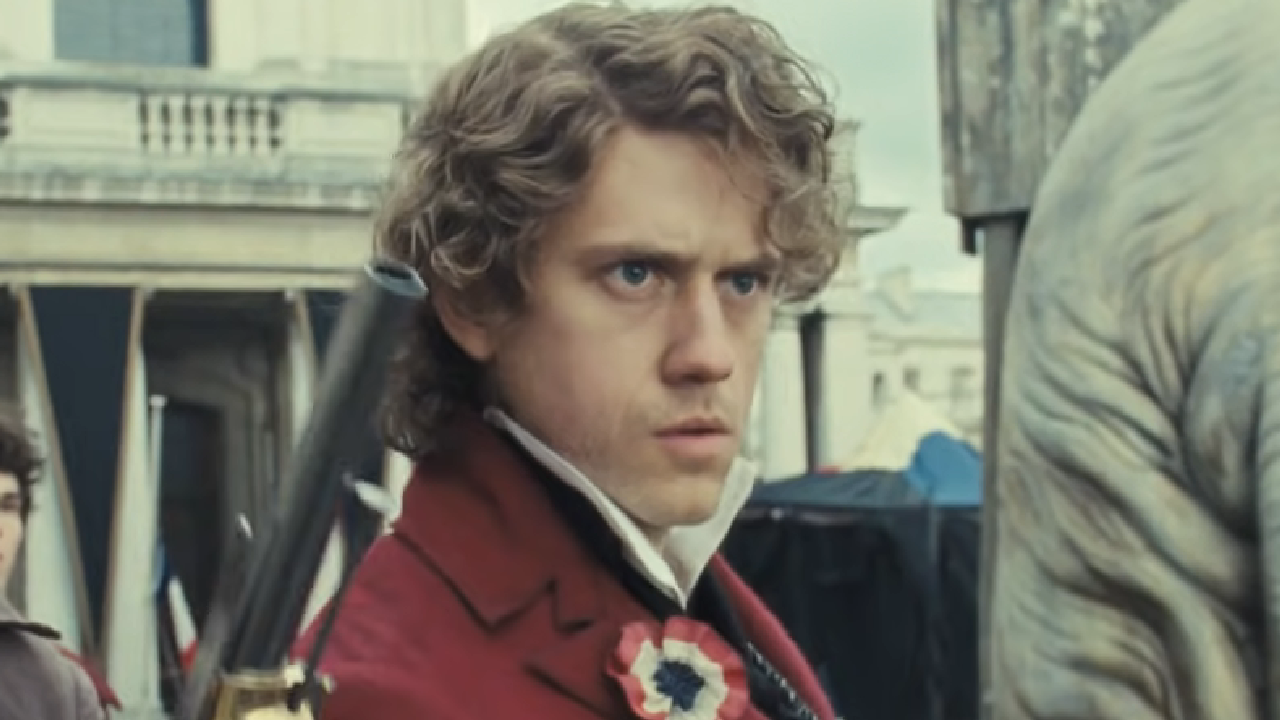 Aaron Tveit in the movie Les Misérables.