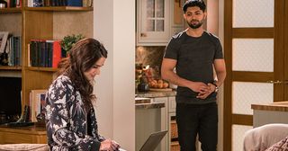 Rana sets about trying to help her husband by sourcing furniture. She contacts her brother Imran and asks for his help.