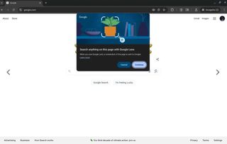 Google Lens on desktop
