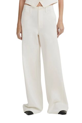 Sofie High Waist Ponté Wide Leg Pants