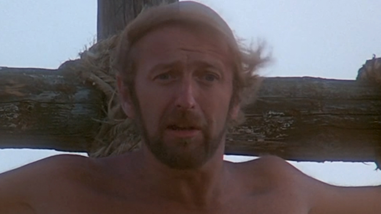 Graham Chapman as Brian in Monty Python's Life of Brian.