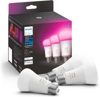 Philips Hue White & Color Ambiance Bulbs 3 Pack (A19)