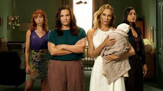 Little Disasters cast lined up for a promo shot