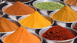 Spices at the market