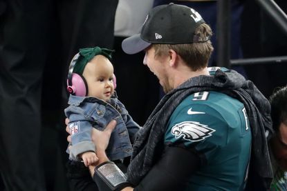 Nick and Lily Foles.