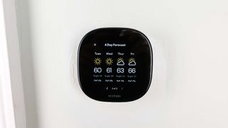 Ecobee Smart Thermostat Premium weather foreacast