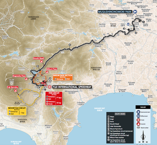 Tokyo 2020 Olympic road race route