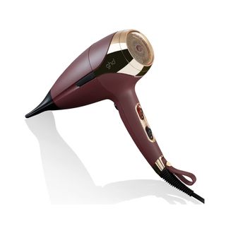 The ghd Helios Professional Hair Dryer in Plum